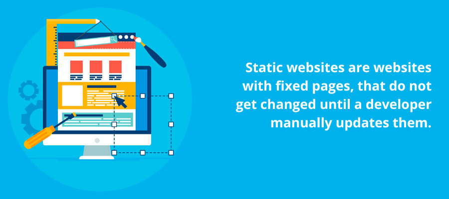 Static website